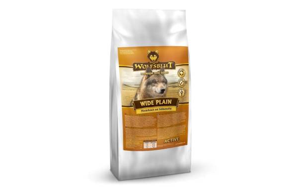 Wolfsblut Trockenfutter Dog Wide Plain Active Adult, 2 kg