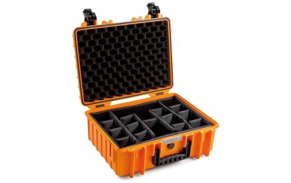 B&amp;W Outdoor-Koffer Typ 5000 RPD Orange