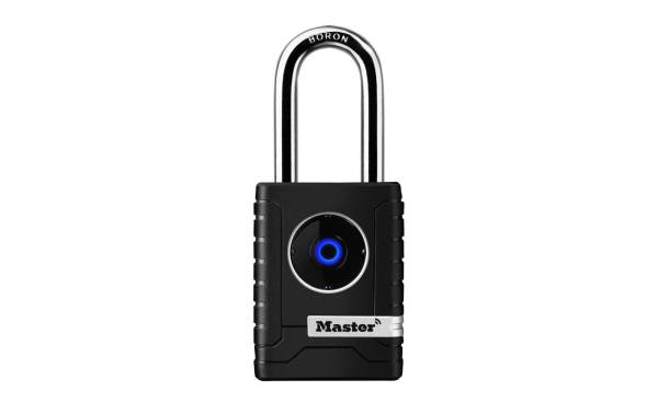 Masterlock Vorhängeschloss Bluetooth Schwarz/Silber