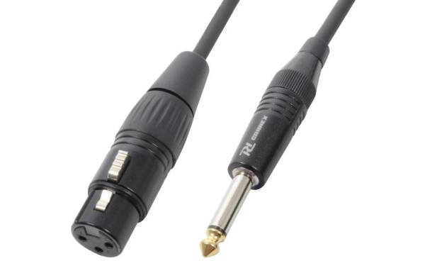 PD Connex CX40-6 XLR 3 Pole, female – Klinke 6.3mm, male 6 m