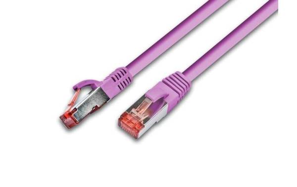 Wirewin Patchkabel Cat 6, S/FTP, 4 m, Pink