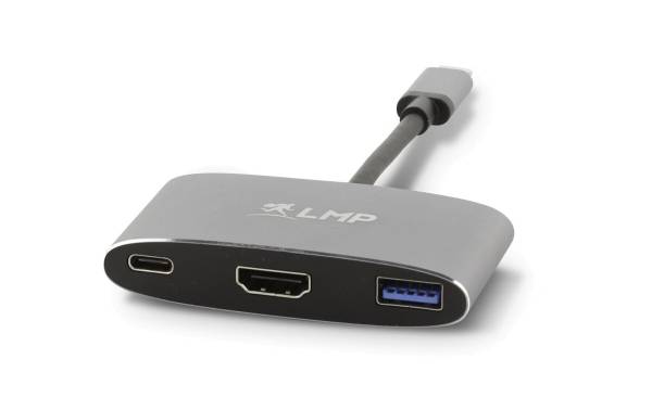 LMP Multiadapter USB-C – HDMI USB 3.0 Spacegrau