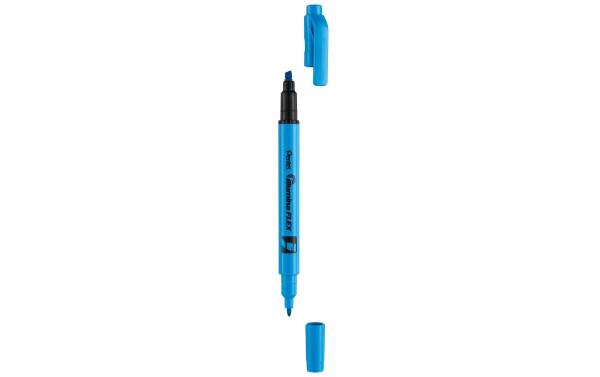 pentel Leuchtmarker illumina FLEX 1.0-3.5 mm, Hellblau