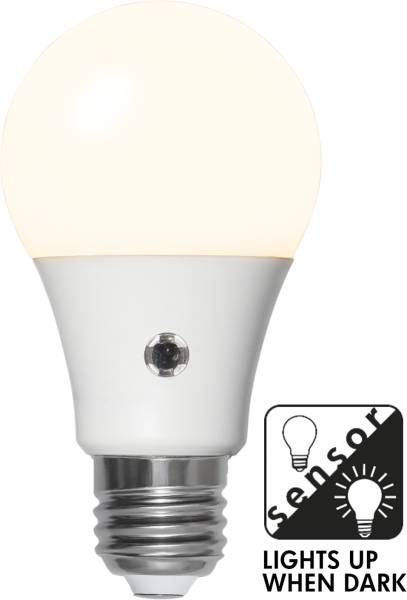 LED Leuchtmittel E27 A60 Sensor opaque