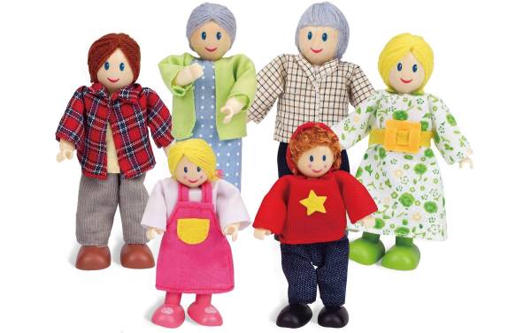 Hape Puppenfamilie – Helle Hautfarbe