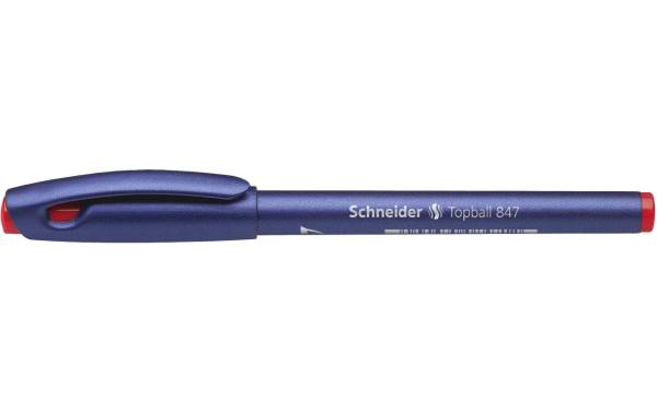 Schneider Tintenroller 847 0.5 mm, Rot, 10 Stück