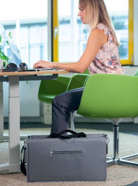 sigel Businesstasche Desk Sharing Bag, RPET, Größe: M, grau