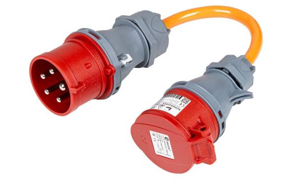 Normrahmen Adapterkabel CEE16/5 – CEE32/5