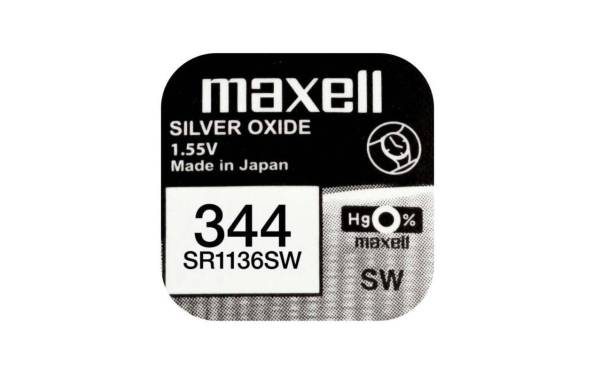 Maxell Europe LTD. Knopfzelle SR1136SW 10 Stück