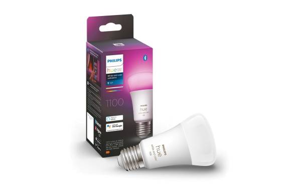 Philips Hue Leuchtmittel White & Color Ambiance, E27, Bluetooth