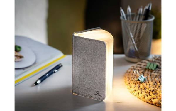 Gingko LED Stimmungslicht Mini Smart Book Grau