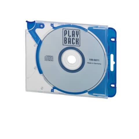 DURABLE CD-/DVD-Box QUICKFLIP complete, zum Abheften