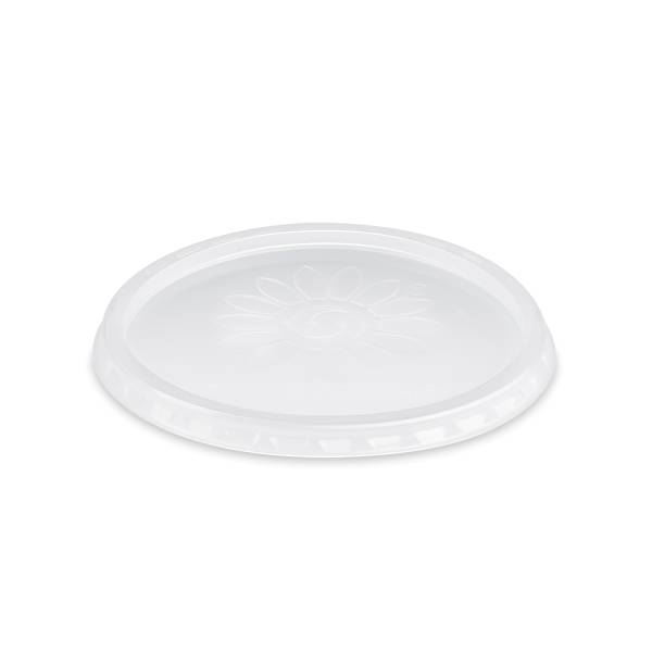 Deckel (PP) klar für Rundbecher 101mm – 100 Stück