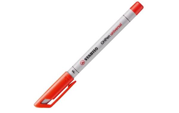 OHP Pen non-perm. F rot STABILO 852/40