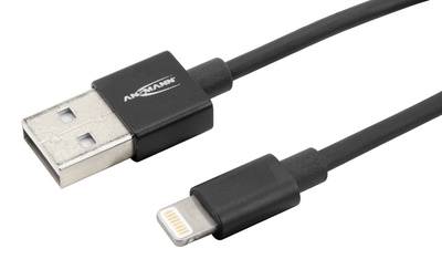 ANSMANN Daten- & Ladekabel, Apple-Lightning – USB-A, 200 cm