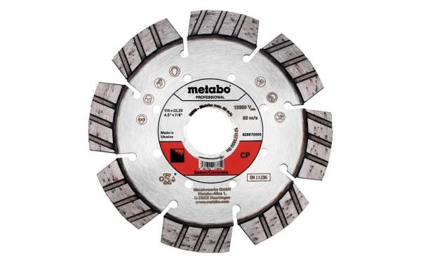 Metabo Trennscheibe CP Beton Professional Diamant 115 mm