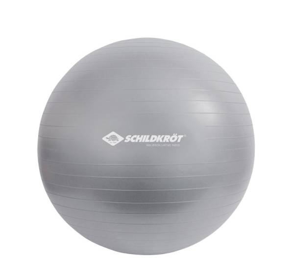 SCHILDKRÖT Gymnastikball, Durchmesser: 650 mm, silber