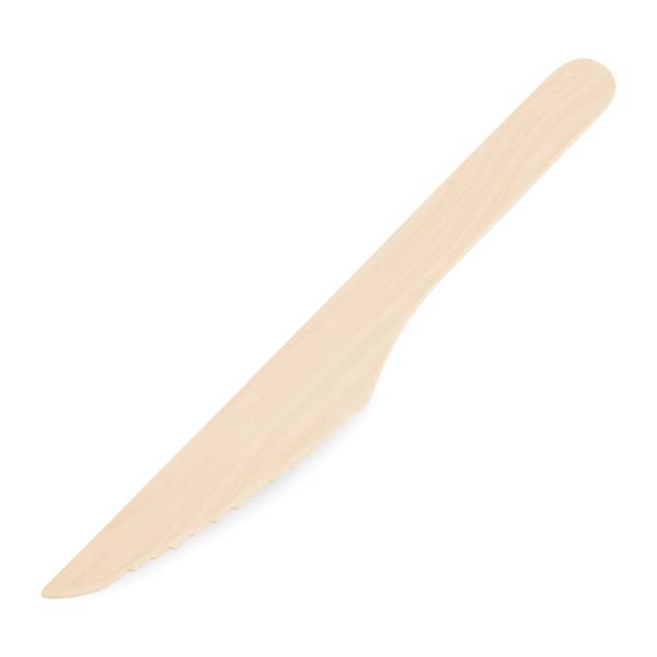 Messer aus Holz 16,5cm - 100 Stück