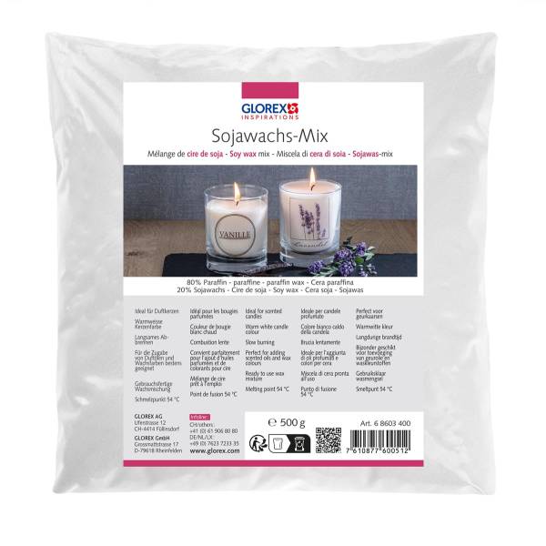GLOREX Sojawachs-Mix 500g 68603400