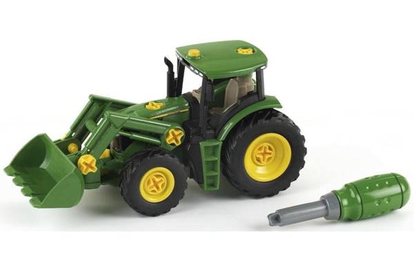 Klein-Toys Landwirtschaftsfahrzeug John Deere Traktor mit Frontlader