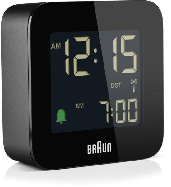 Braun Travel Clock – BC08B-DCF – black