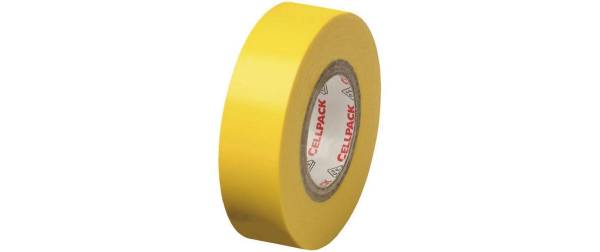 Cellpack AG Isolierband 25 m x 30 mm, Gelb