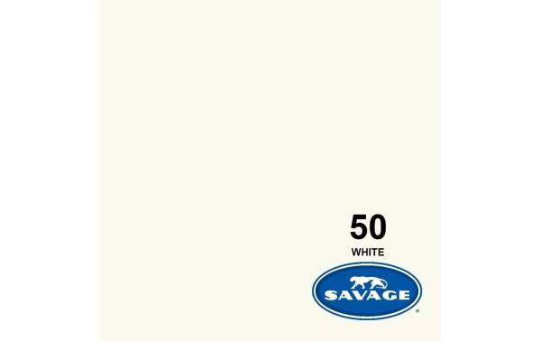 Savage Hintergrund Papier 2.72 x 11m White