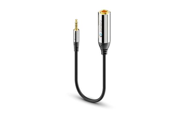 sonero Audio-Kabel 3.5 mm Klinke – 6.3 mm Klinke 0.25 m