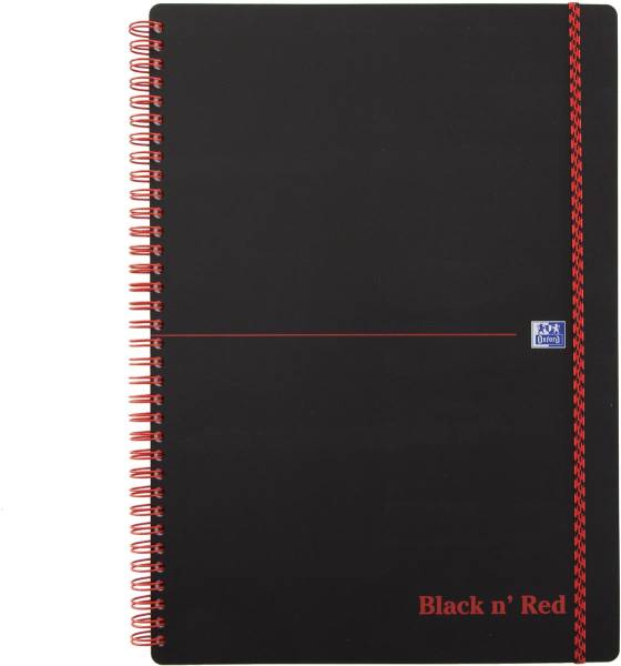 Buch Black &#039;n RedA4 kariert, 90g 70 Blatt OXFORD 400047654