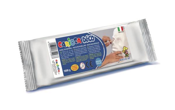 Carioca Modelliermasse Déco 1000 g Weiss