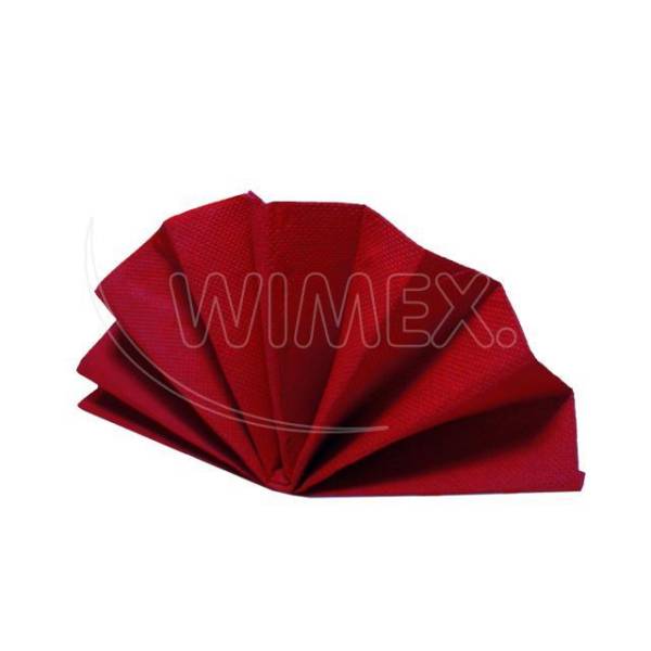 Serviette (PAP FSC Mix) DekoStar bordeaux 40 x 40 cm – 40 Stück