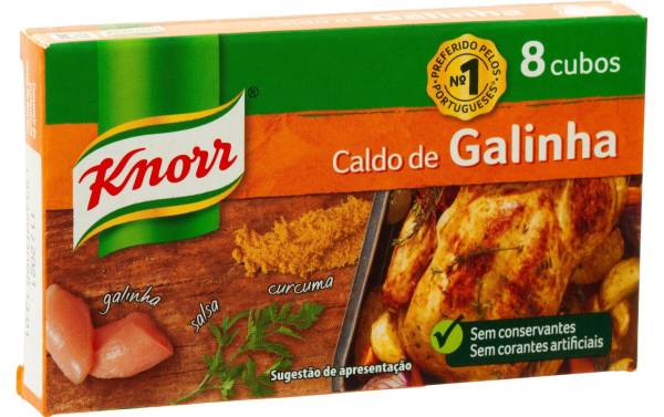 Knorr Portugal Hühner Bouillon 8 Würfel