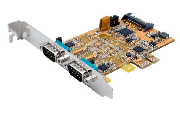 Exsys PCI-Express-Karte RS-232/422/485