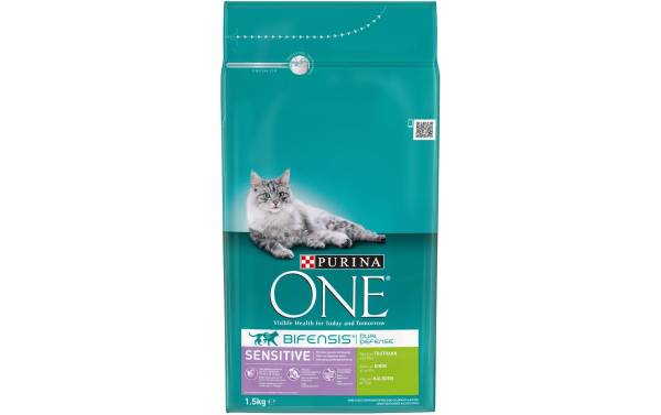 Purina ONE Trockenfutter Sensitive Truthahn & Reis, 1.5 kg