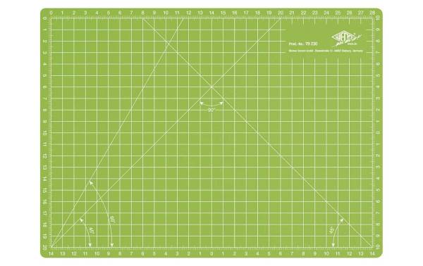 WEDO Schneide- & Bastelmatte Comfortline, DIN A4, grün