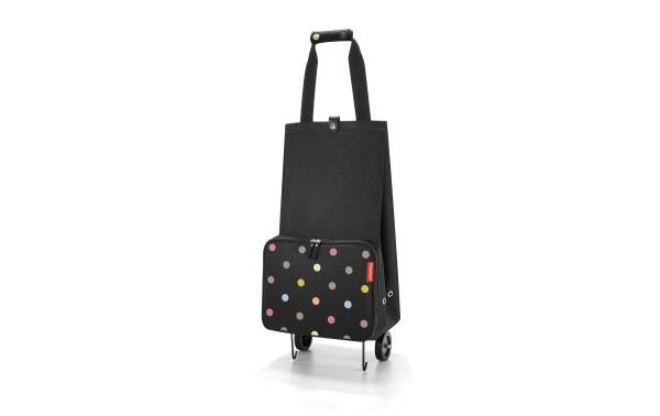 Reisenthel Einkaufstrolley Foldabletrolley Dots Schwarz/Mehrfarbig