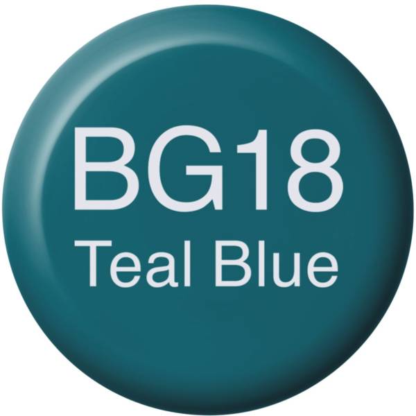 COPIC Ink Refill 2107656 BG18 – Teal Blue