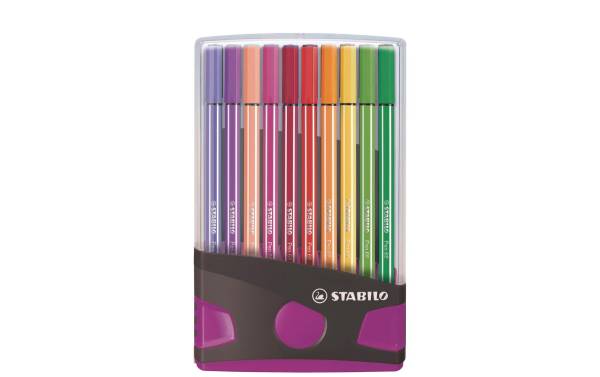 Fasermaler Pen 68 20 Stück ass. ColorParade STABILO 6820-0403