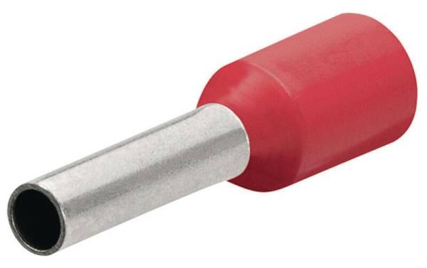 Knipex Aderendhülsen 28 x 18 mm Rot, 100 Stück