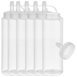 APS Quetschflasche, 260 ml, transparent, 6er Set