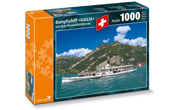 Carta.Media Puzzle Dampfschiff «Gallia»