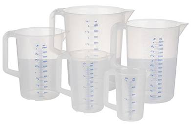 APS Messbecher, 2,0 Liter, transparent