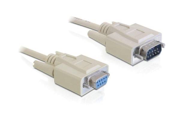 Delock Verlängerungskabel RS-232 DB9 – RS-232 DB9 (m-f) 5 m