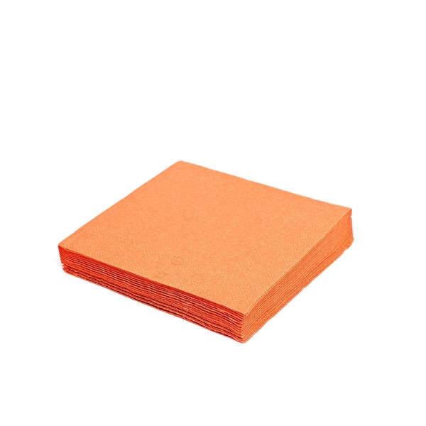 Serviette 2-lagig orange 24 x 24 cm - 250 Stück
