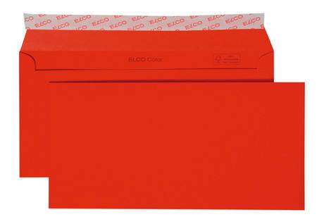 Couvert Color o/Fenster C5/6 100g, rot 250 Stück ELCO 18833.92