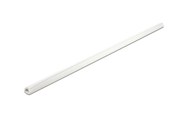 Delock Kabelkanal selbst-schliessend, -klebend 1 m x 12 mm Weiss