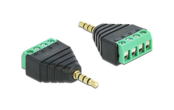 Delock Audio-Adapter 4 Pin 3.5 mm Klinke – Unkonfektioniert