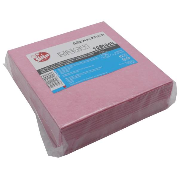 20x Sito Allzwecktuch 125gr./m², rosa, 10er-Packung 38x38mm