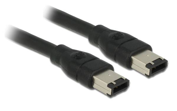Delock FireWire-Kabel 400Mbps 6Pin-6Pin 1 m