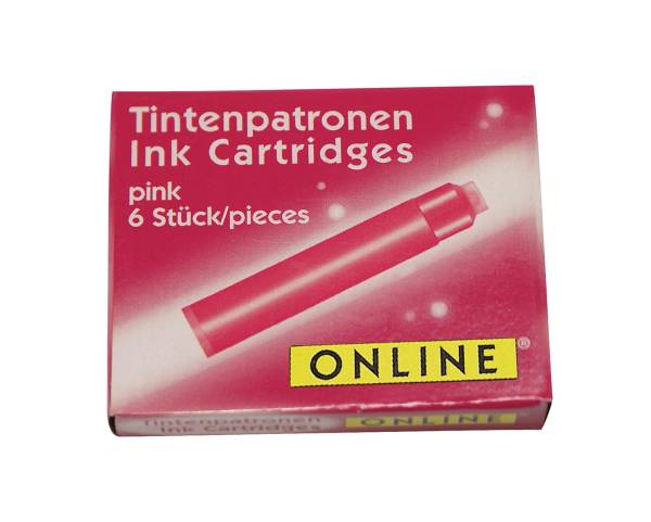 Tintenpatronen Standard Pink 6 Stück ONLINE 17229/24